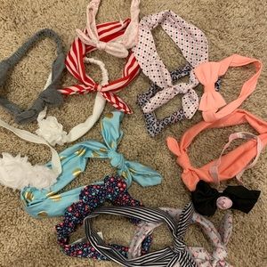 Assorted Baby Head-wraps & Bows